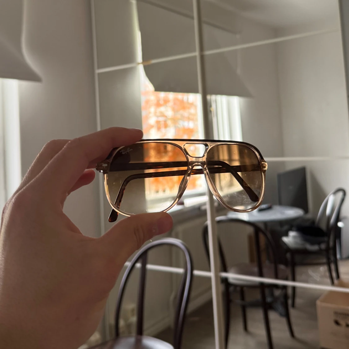 Ray-Ban solglasögon guld