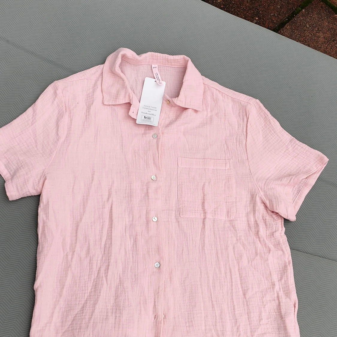 Hunkemöller rosa skjorta, storlek M - 1