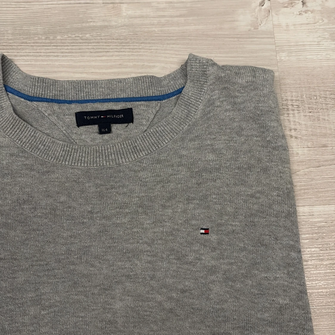 Grå stickad tröja Tommy Hilfiger - 4