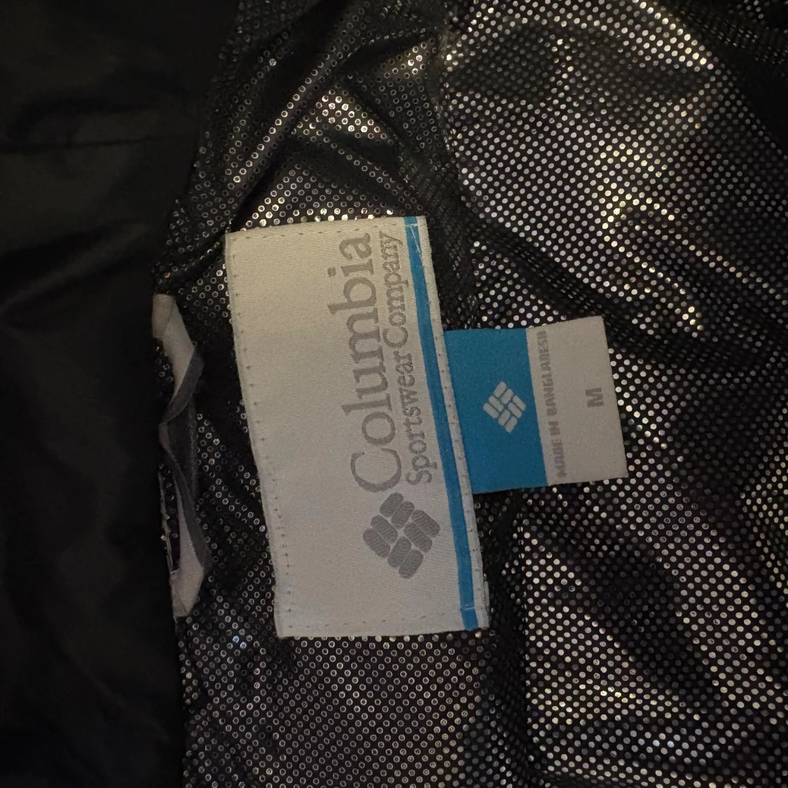Svartvit pufferjacka från Columbia M - 3