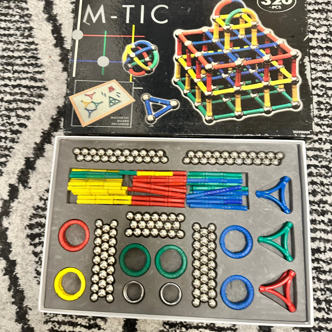 M-TIC Magnetic Construction Set 320 pcs - 1