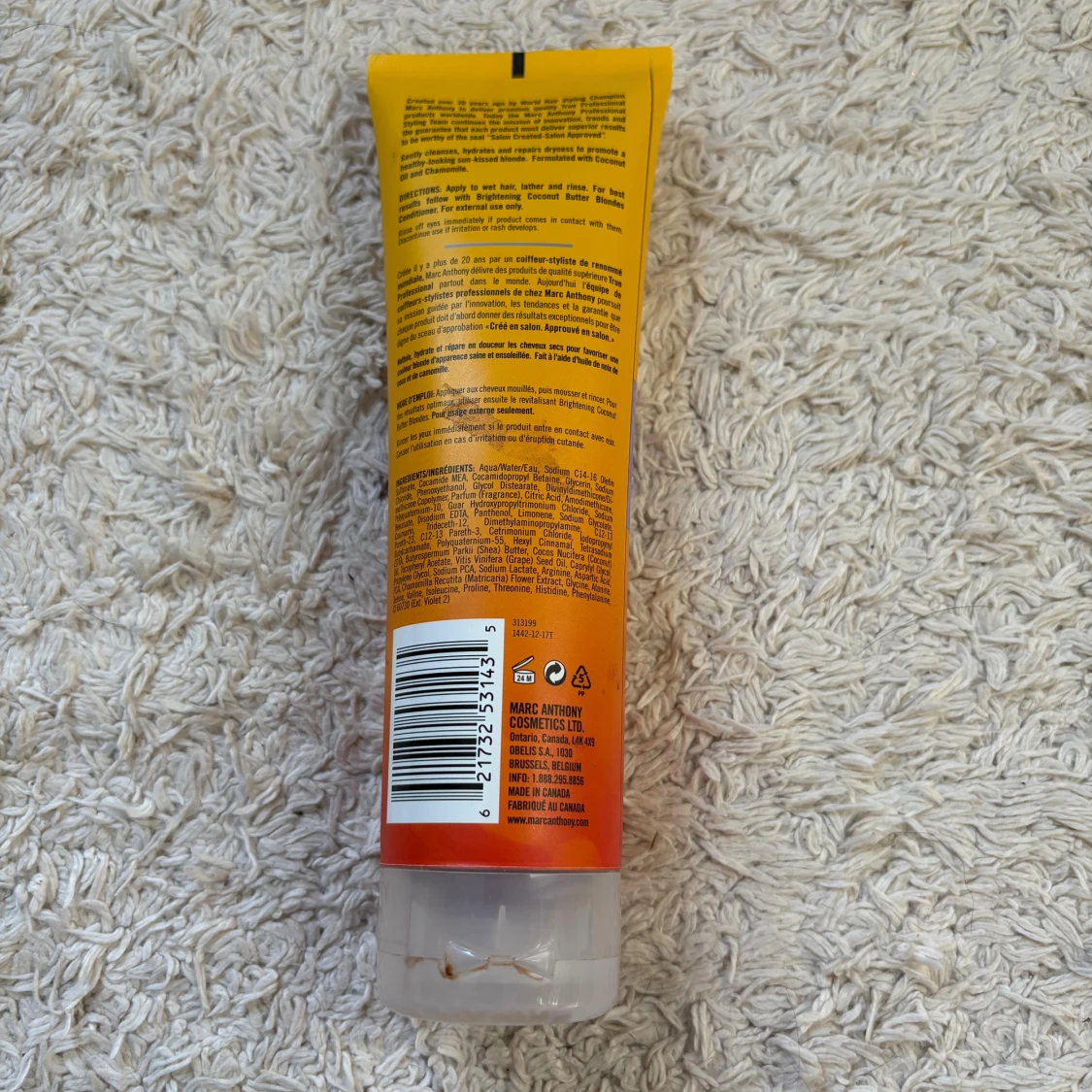 Marc Anthony Coconut Butter Shampoo - 1