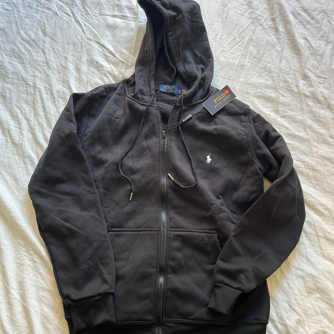 Svart hoodie från Polo Ralph Lauren