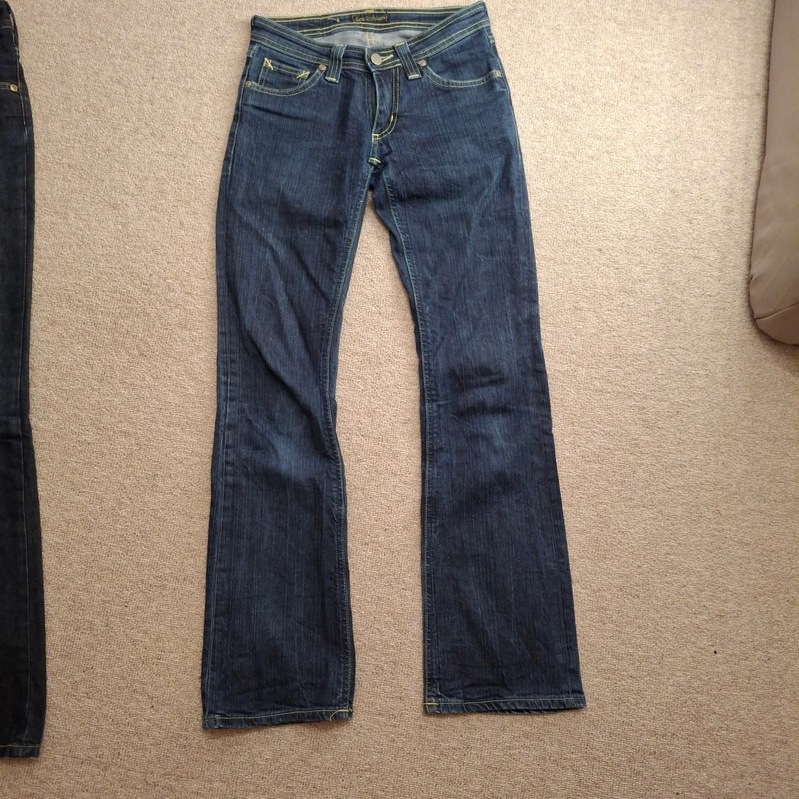 Denimbirds bootcut jeans blå