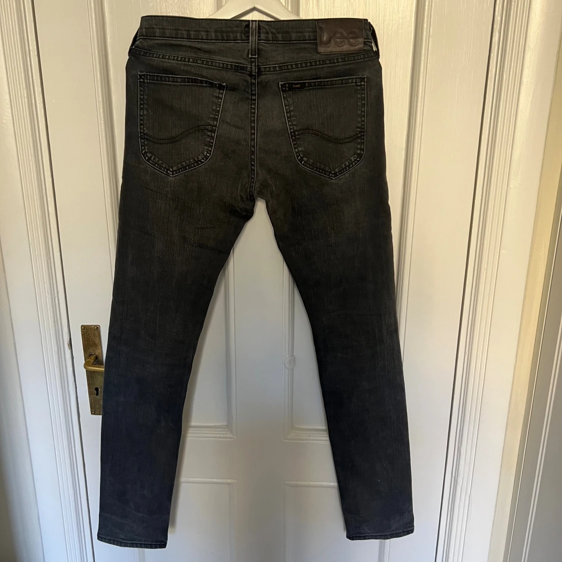 Svartgrå skinny jeans från Lee - 1