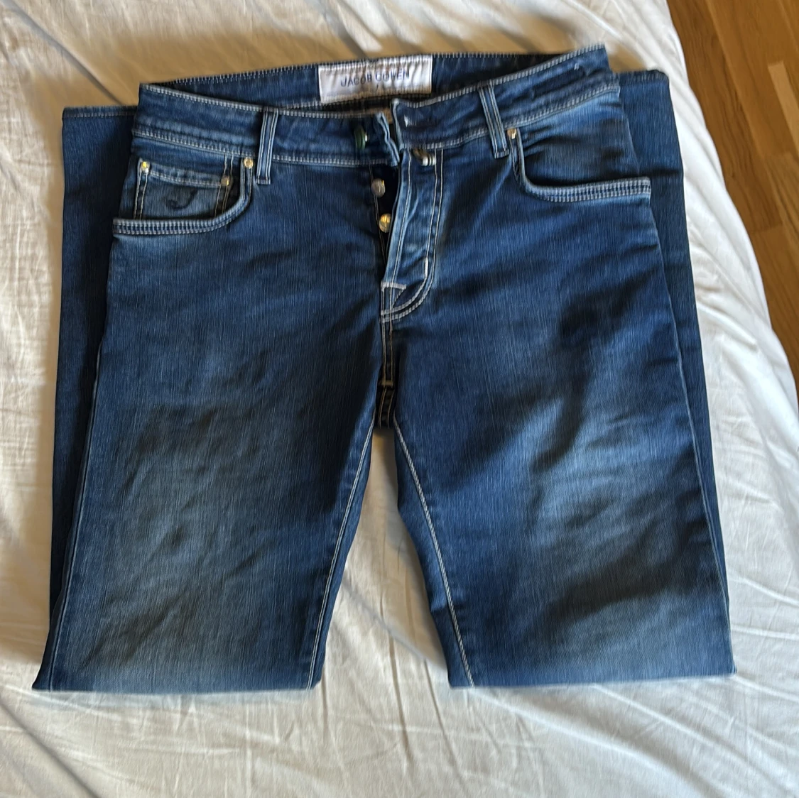 Blå jeans från Jacob Cohën, stl 31 - 2