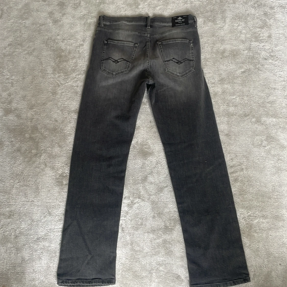 Replay grå jeans straight fit - 1