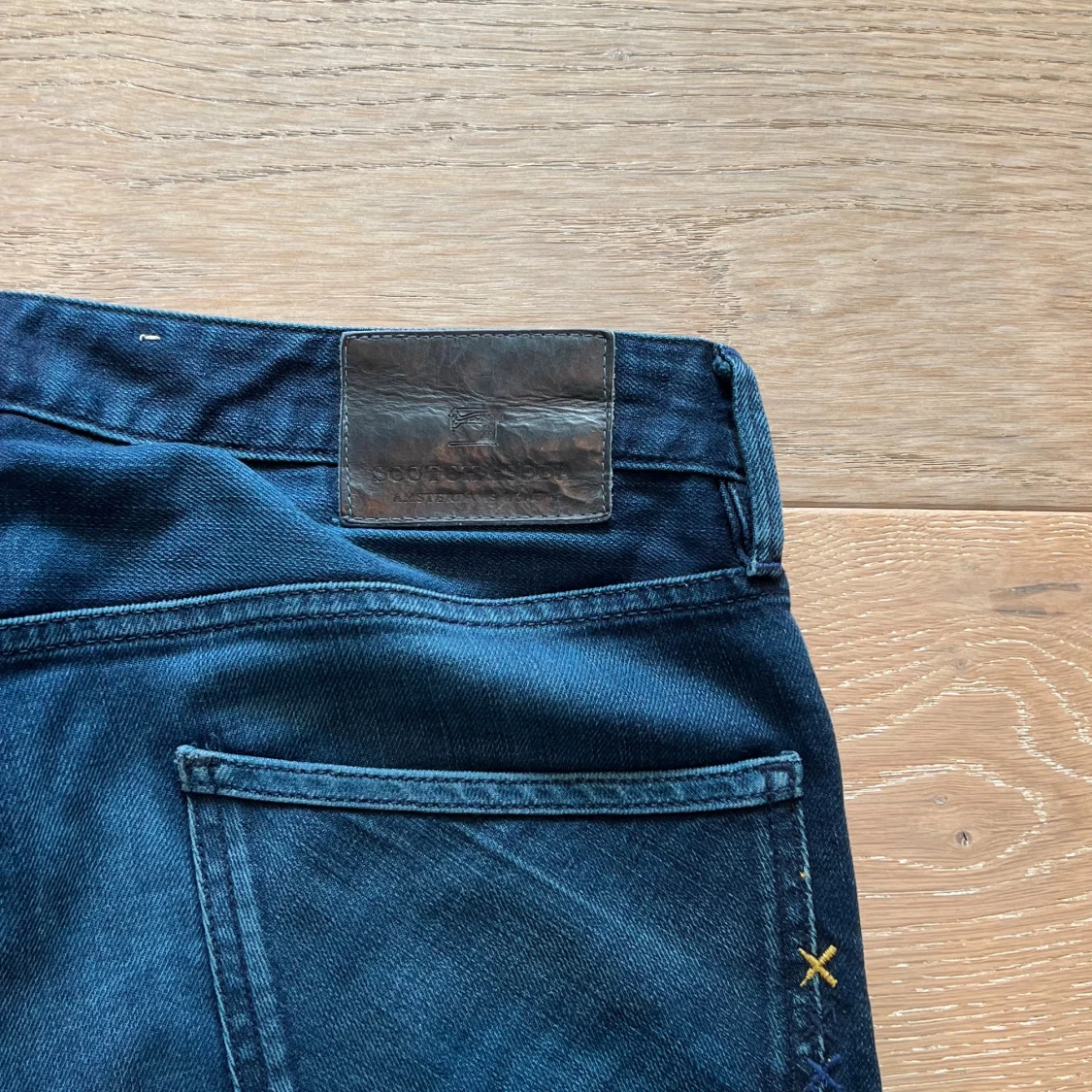 Mörkblå skinny jeans Scotch & Soda - 2