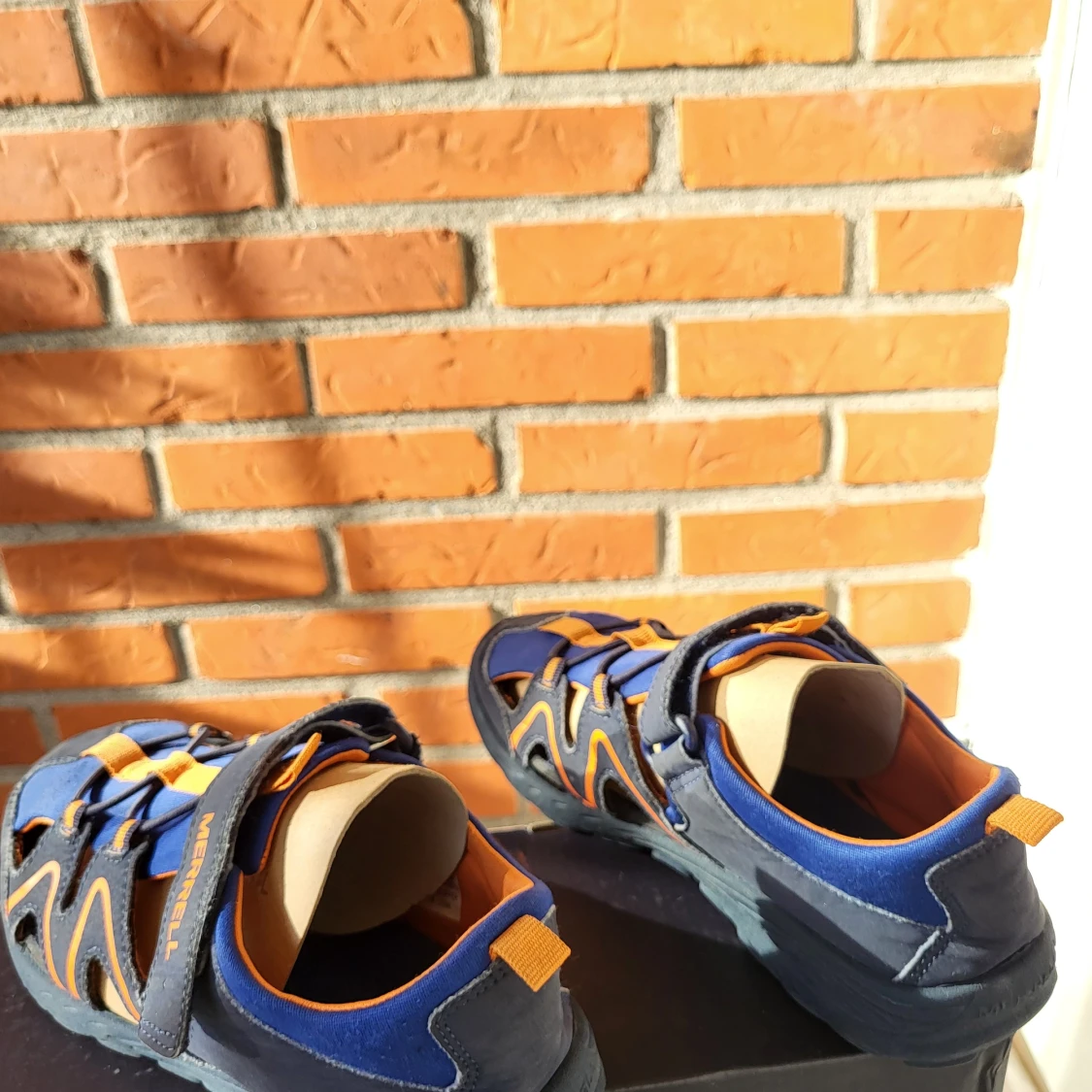 Blå och orange sandaler från Merrell eur 35 - 1