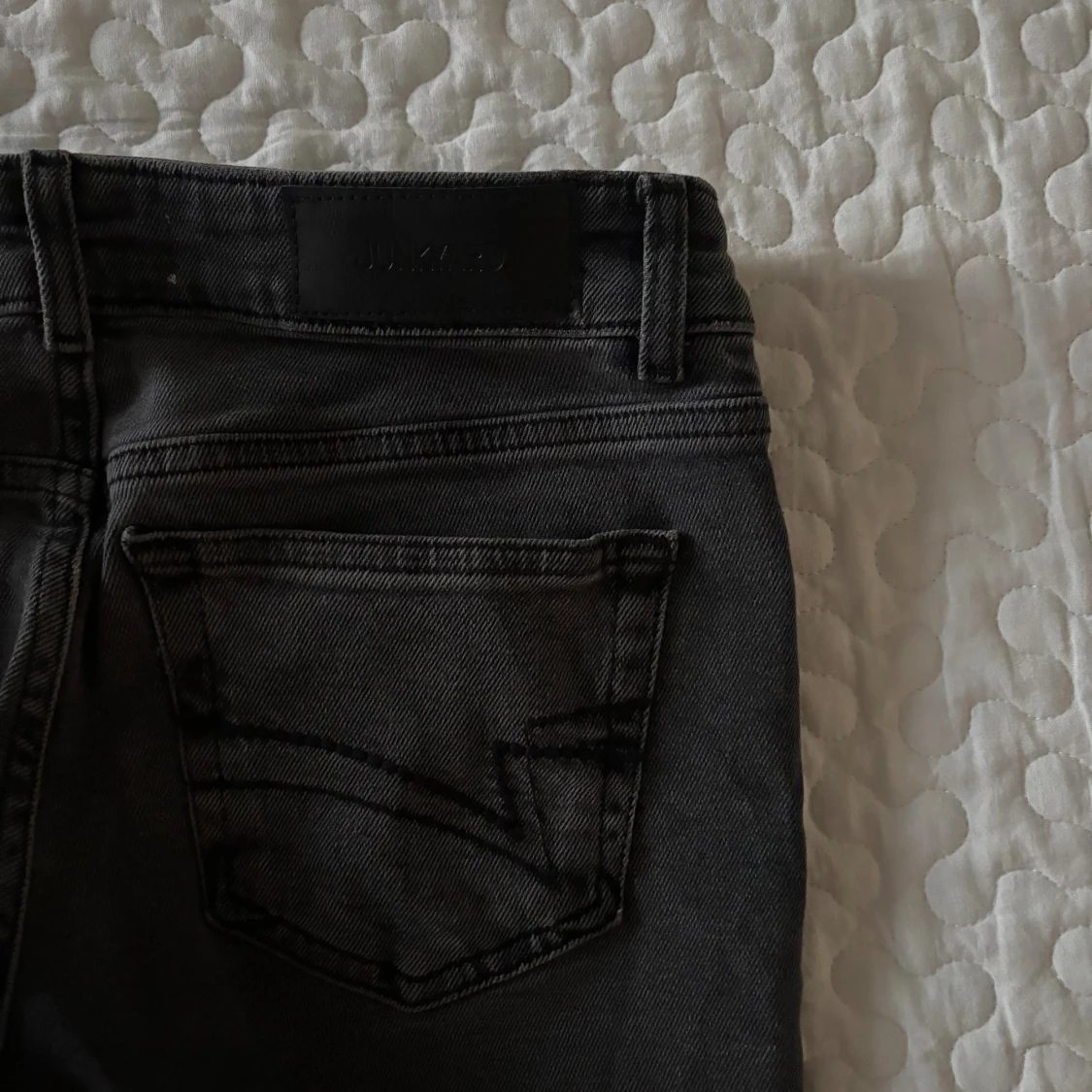 Grå lowwaist bootcut - 2