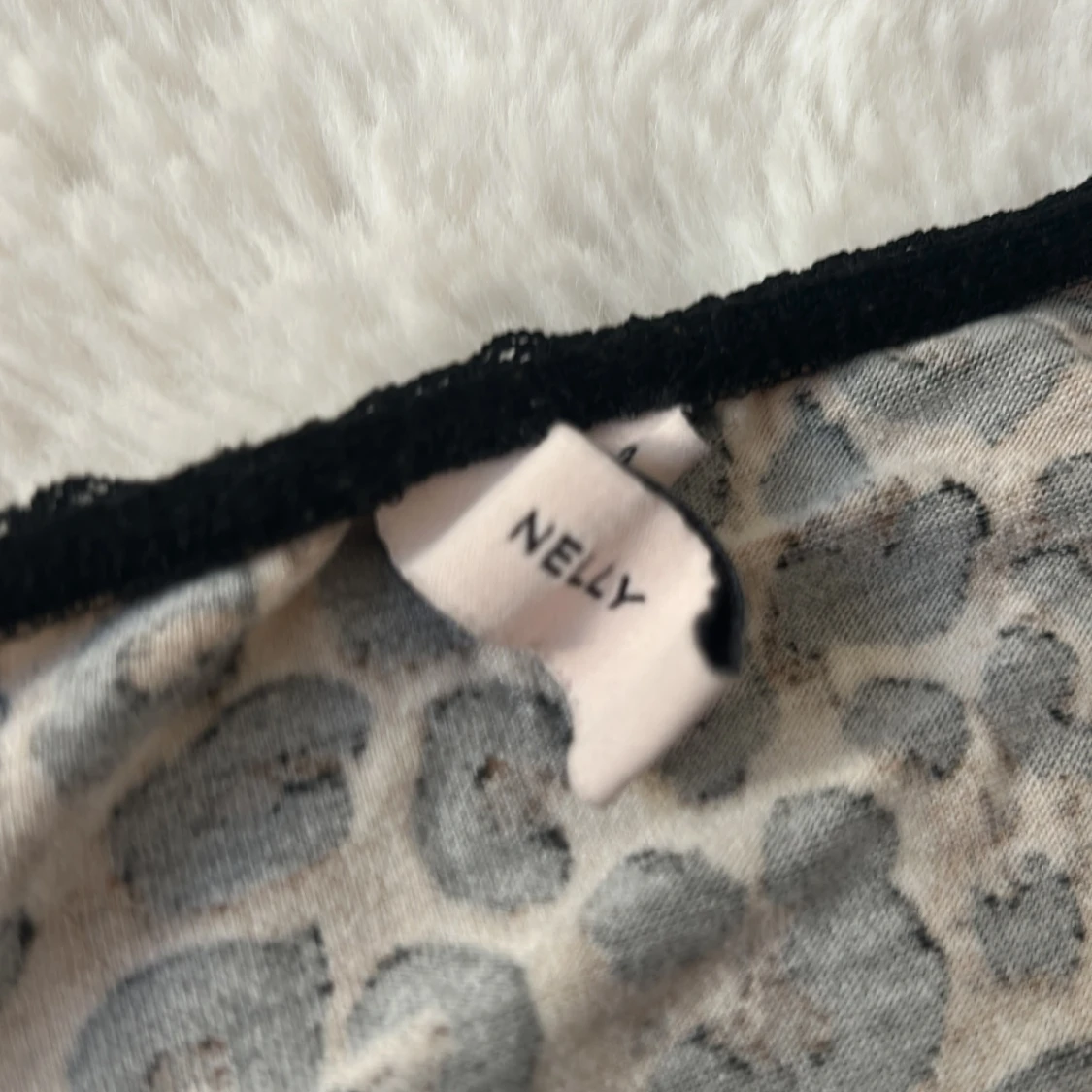 Leopardmönstrad topp från Nelly - 1