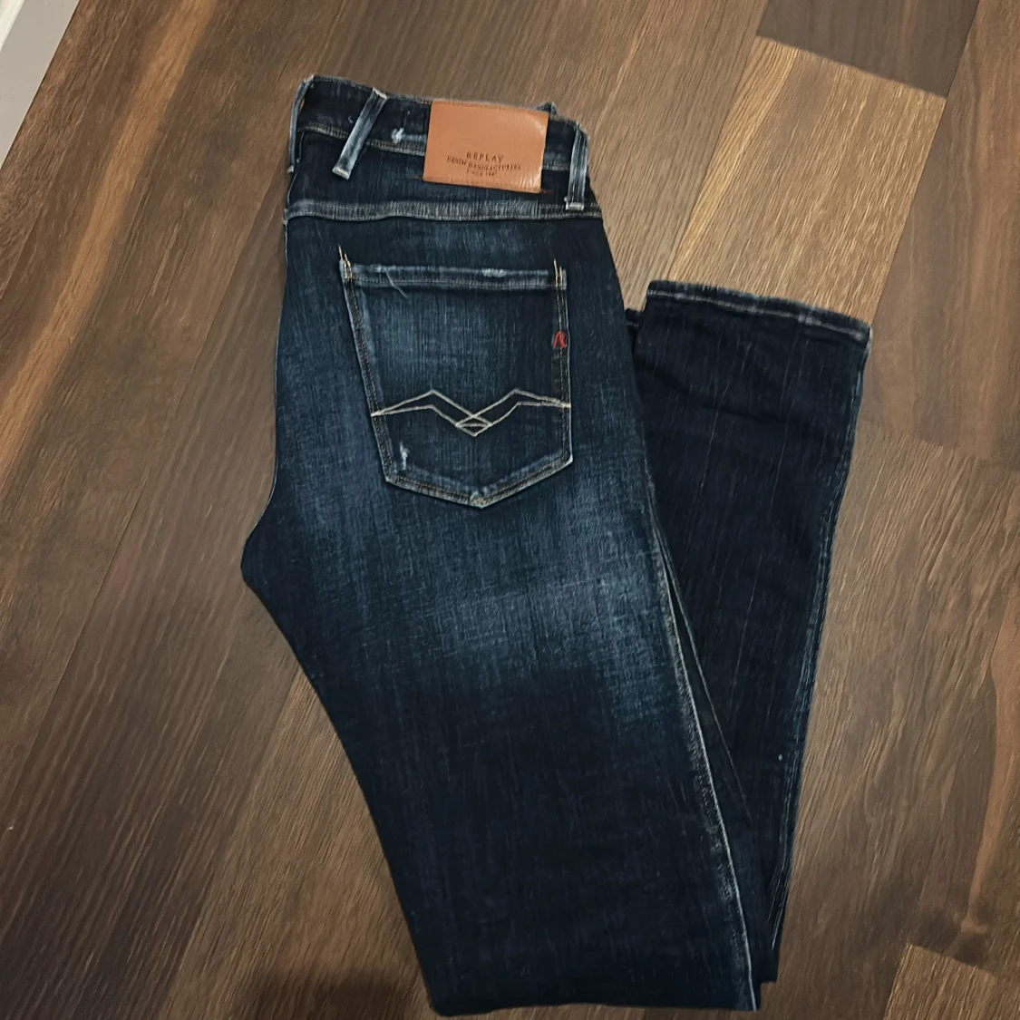 Replay Anbass mörkblå jeans - 2