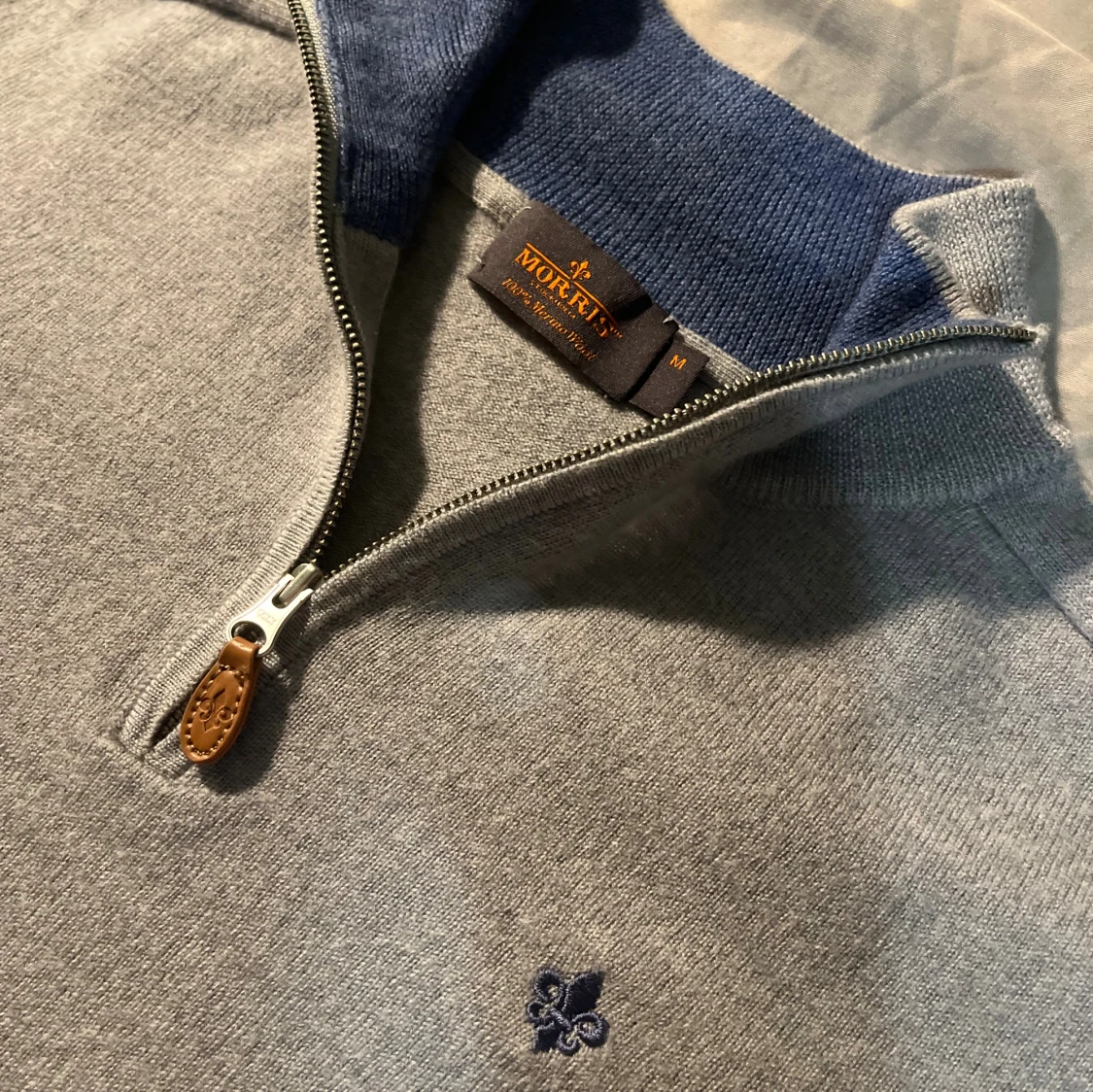 Grå Morris halfzip  - 1