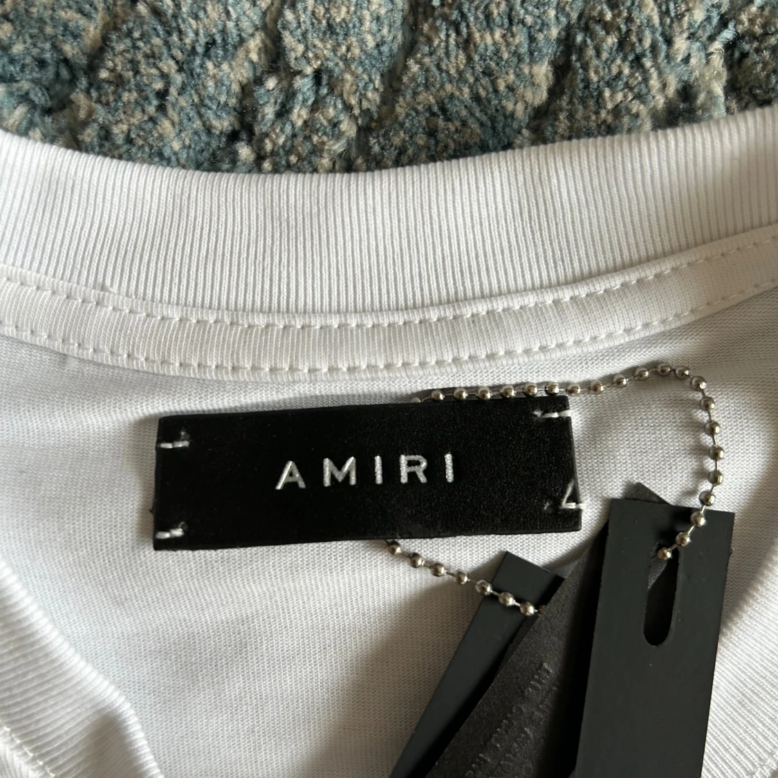 Vit AMIRI t-shirt med tryck - 1