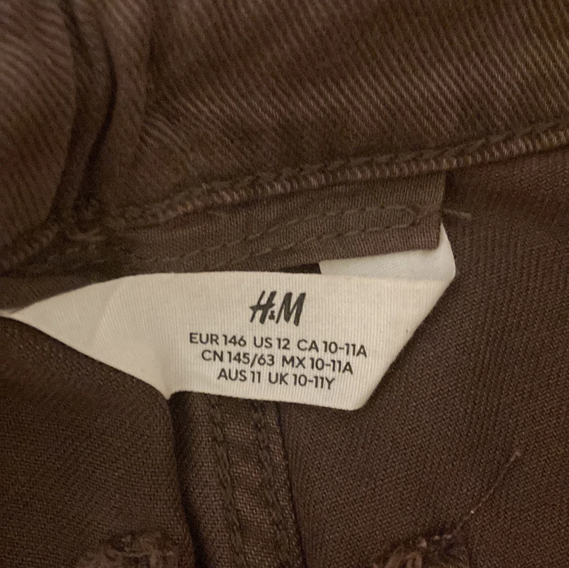 Bruna cargobyxor från H&M ✨ - 3