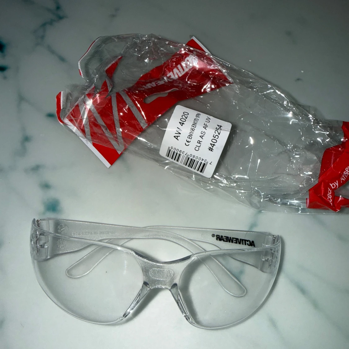 Transparenta skyddsglasögon Activewear