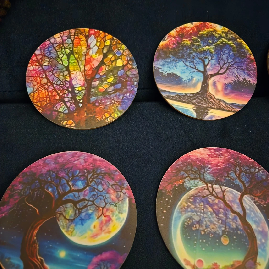 Mystical Trees bords underlägg. - 1