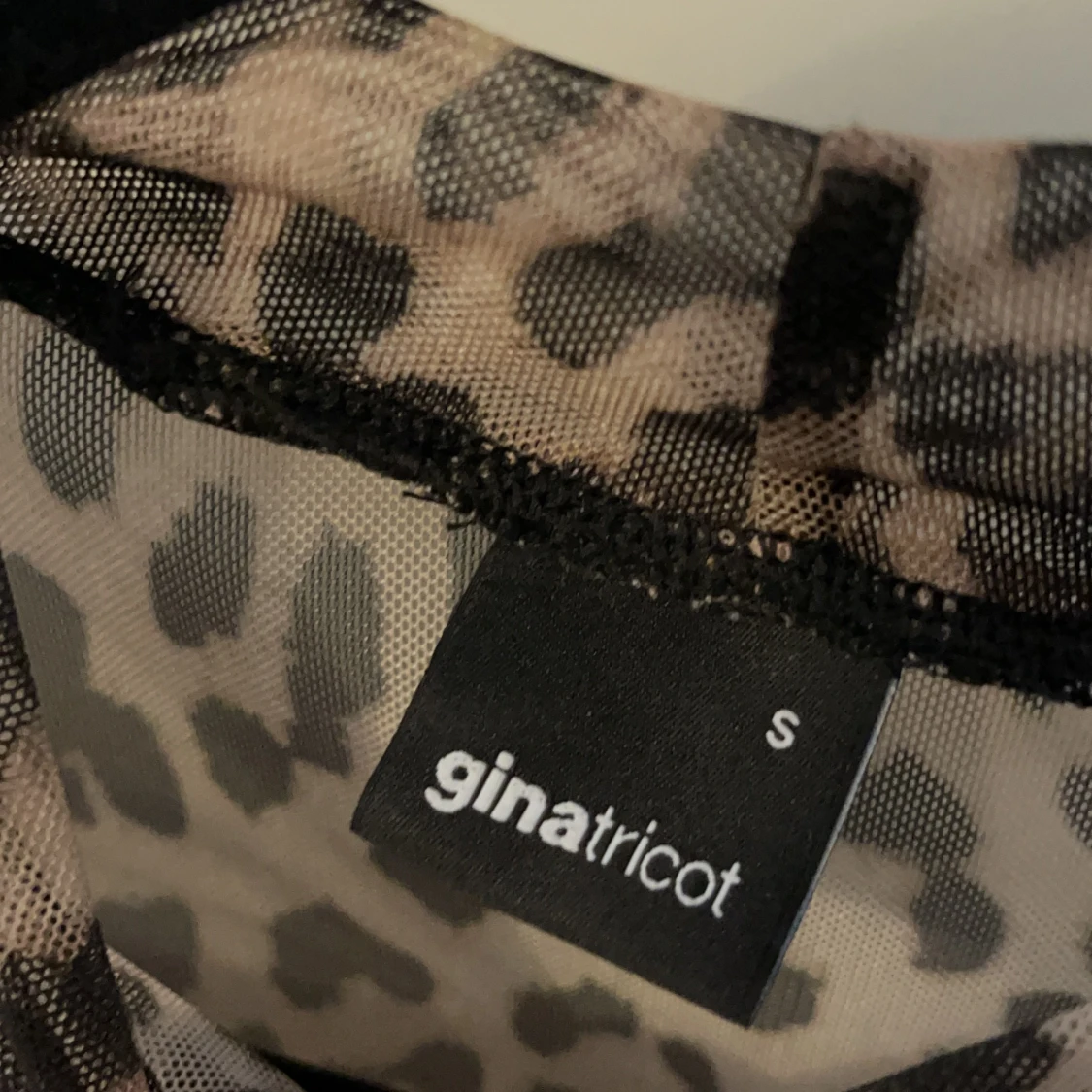 Mesh tröja leopard - 91