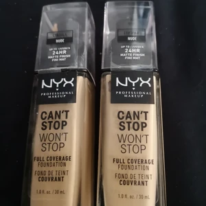 2st Foundation från NYX i färgen Nude.  - Säljer 2st NYX Foundations i färgen Nude. Den ena är oöppnad och den andra endast swatchad. Säljes pga felköp! 