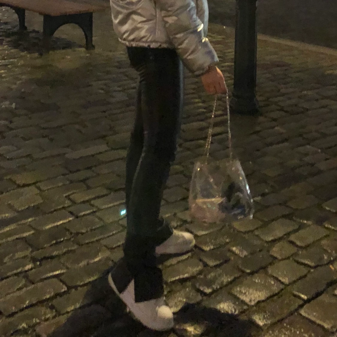 Läderbyxor Mango - 90