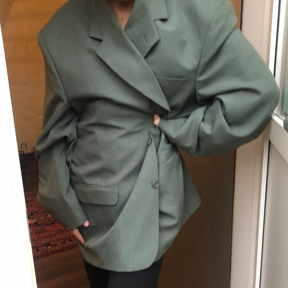 Stor grön kavaj💚