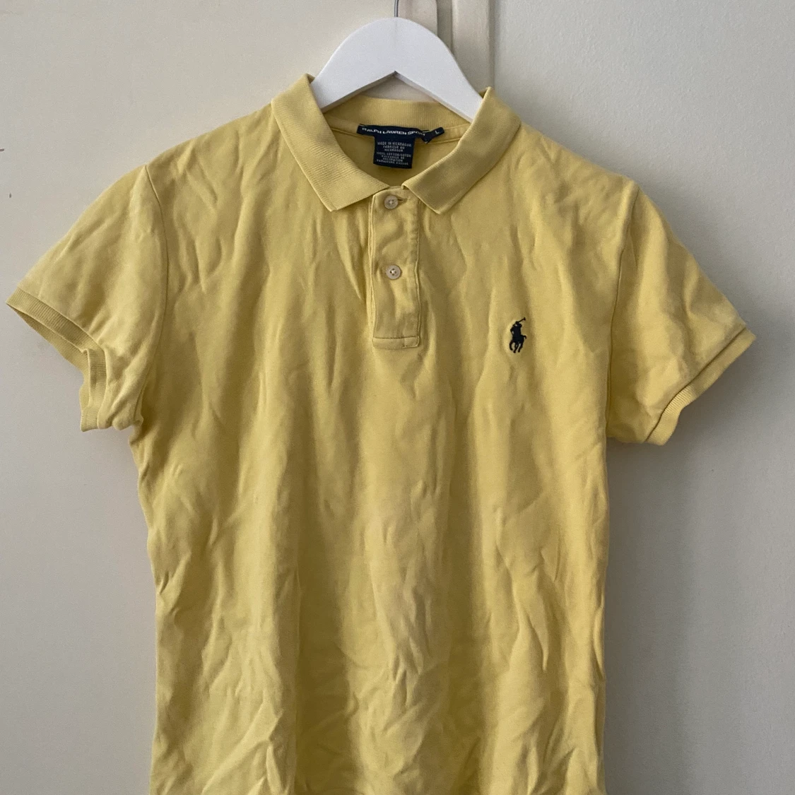 Ralph Lauren Sport Yellow Polo