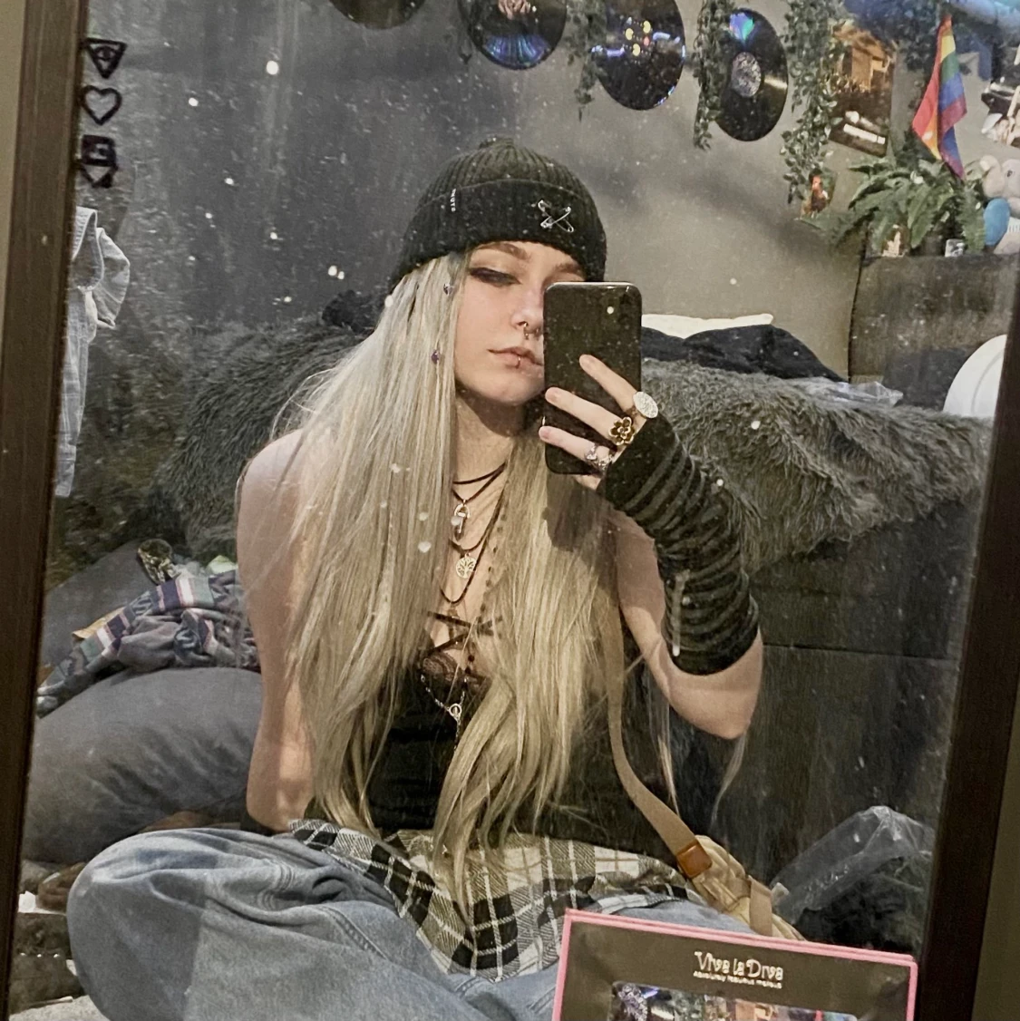 Syntetisk Peruk - 90