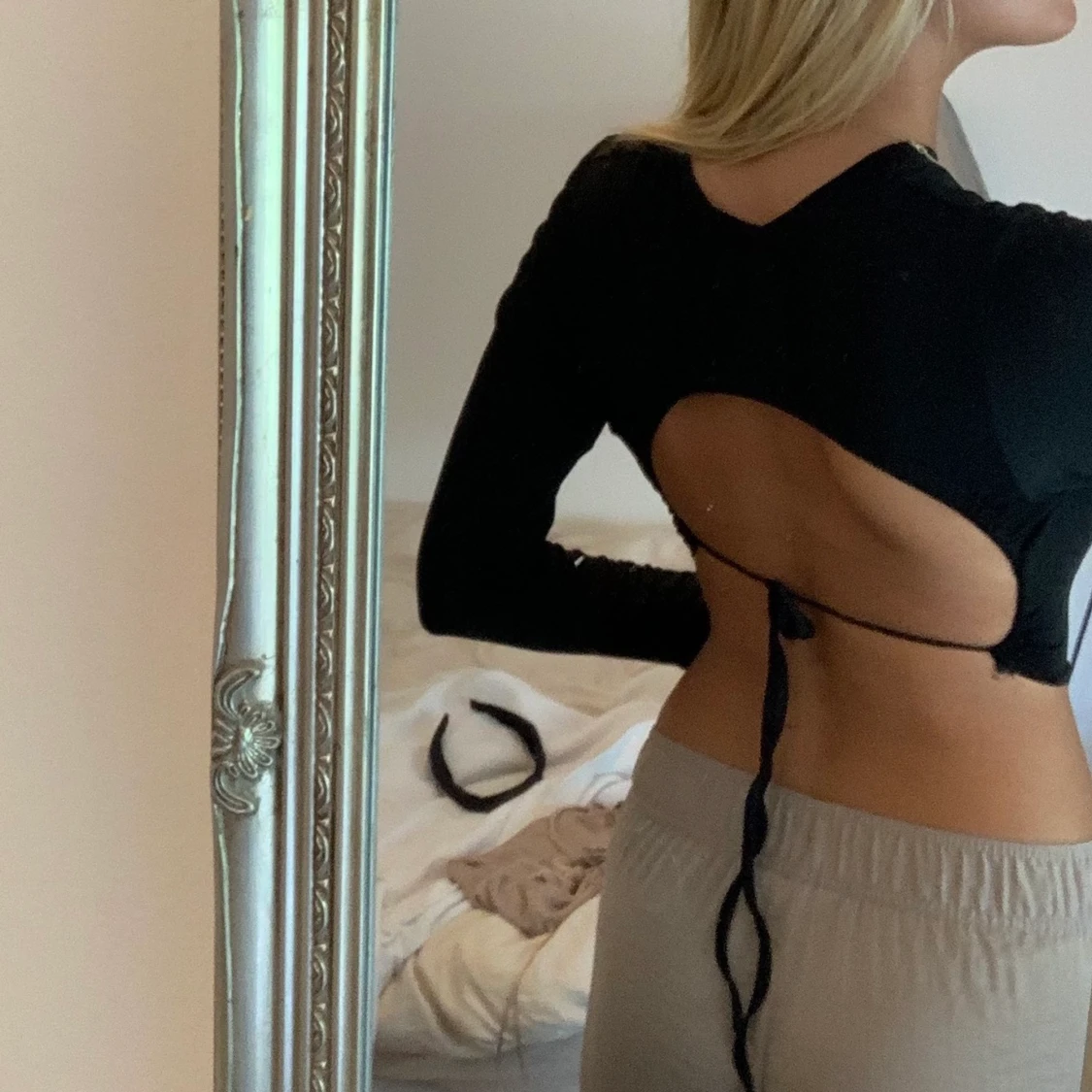 Öppenrygg topp - 91