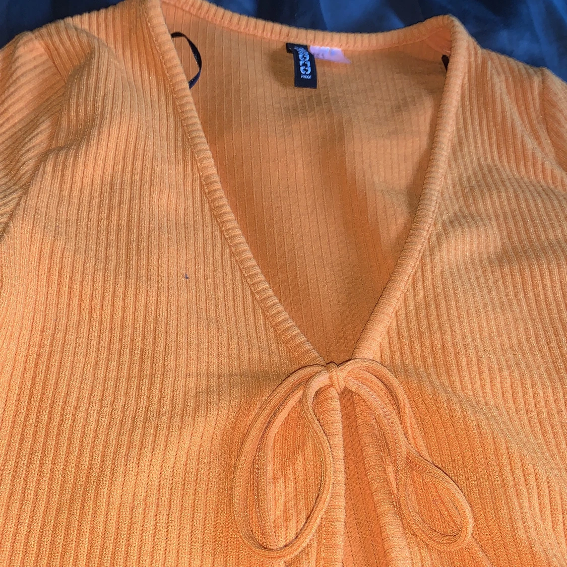 Orange söt tröja - 90