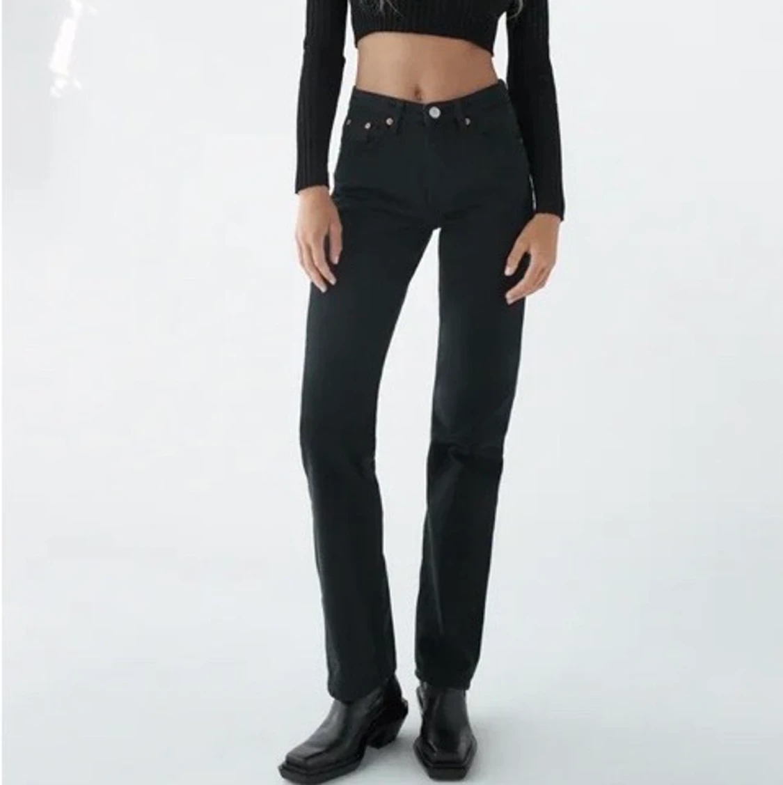 Svarta jeans från Zara  - 90