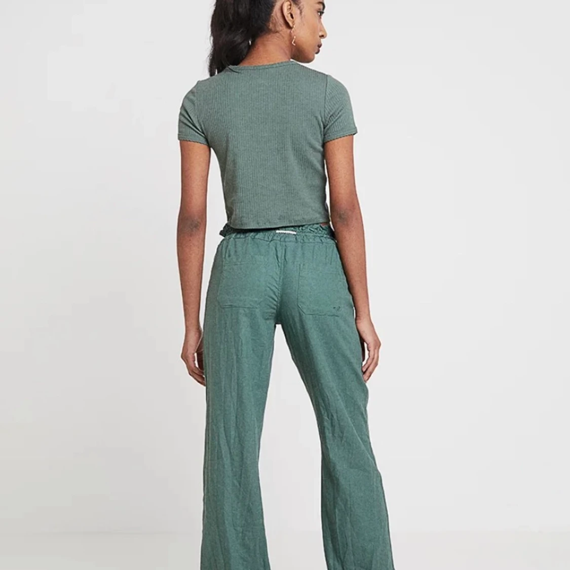 SÖKER ROXY LINNEBYXOR GRÖNA - 91