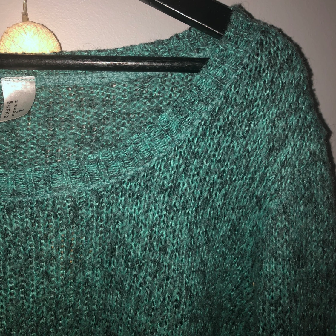 U-ringad stickad tröja (cropped) - 90