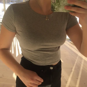 T-shirt - En croppad t-skirt från hm köpt för 79:-. Den är knappt använd:) Frakt tillkommer