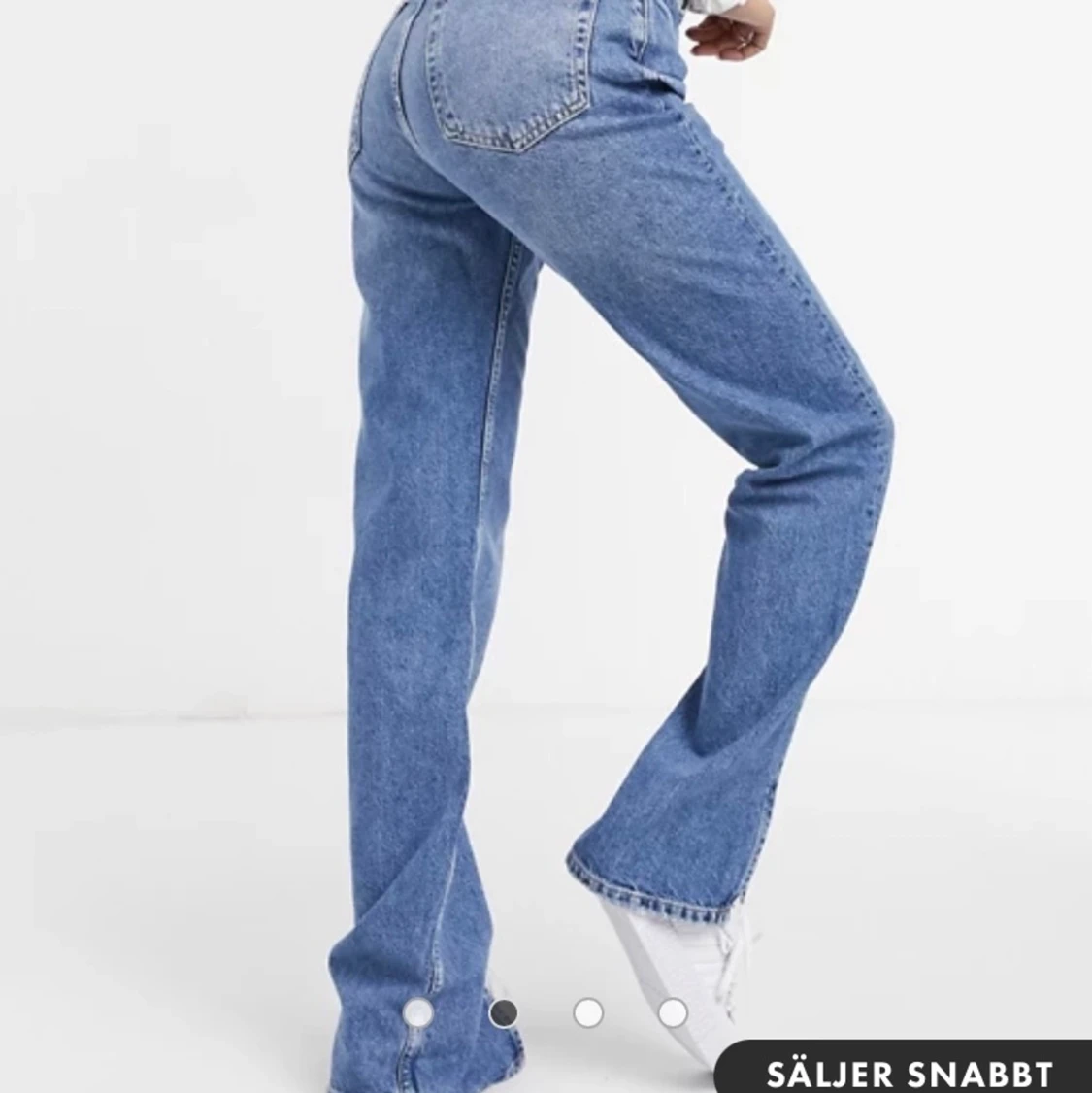 Jeans med slits - 90