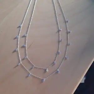 Sterling silver halsband med små 