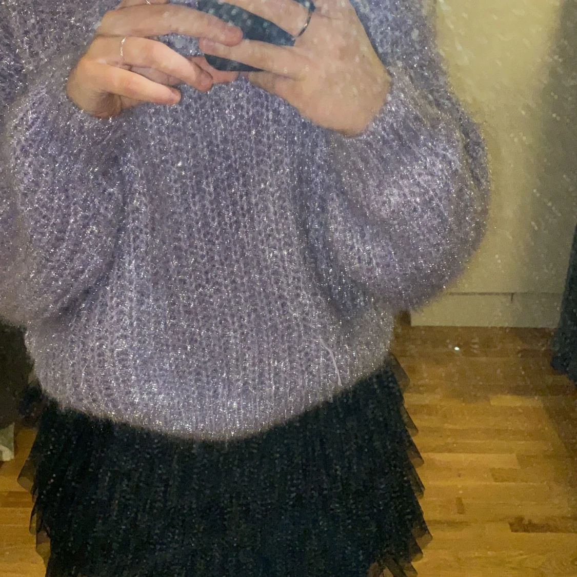 Jätte snygg stickad tröja