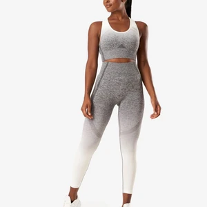 Ombre tights+sportbh från ICIW - Tights och sport-bh från ICIW i storlek M. Nypris för bägge ligger på 1028, säljer settet (dvs tights+bh) tillsammans för 500kr. Köpare står för frakt ❤️