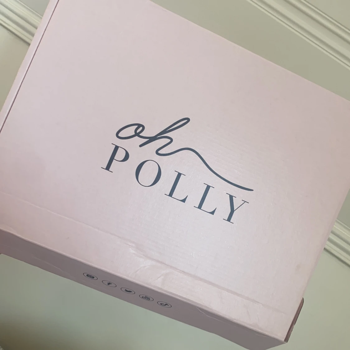 Rosa klänning storlek xs - 90