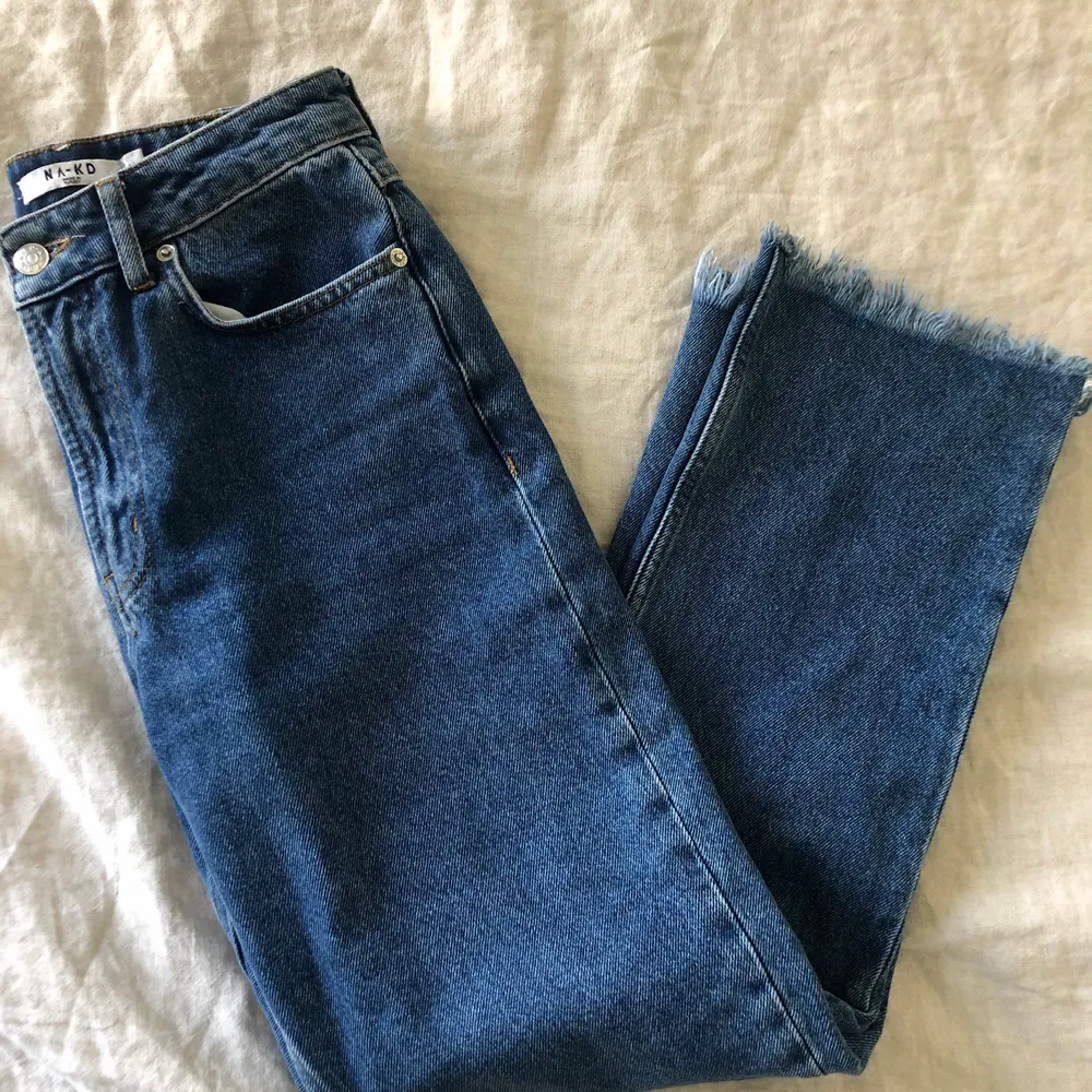 Jeans från NAKD, storlek 34. Som nya 😃. Jeans & Byxor.