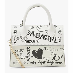 Väska - En liten fin grafisk väska utan användning.