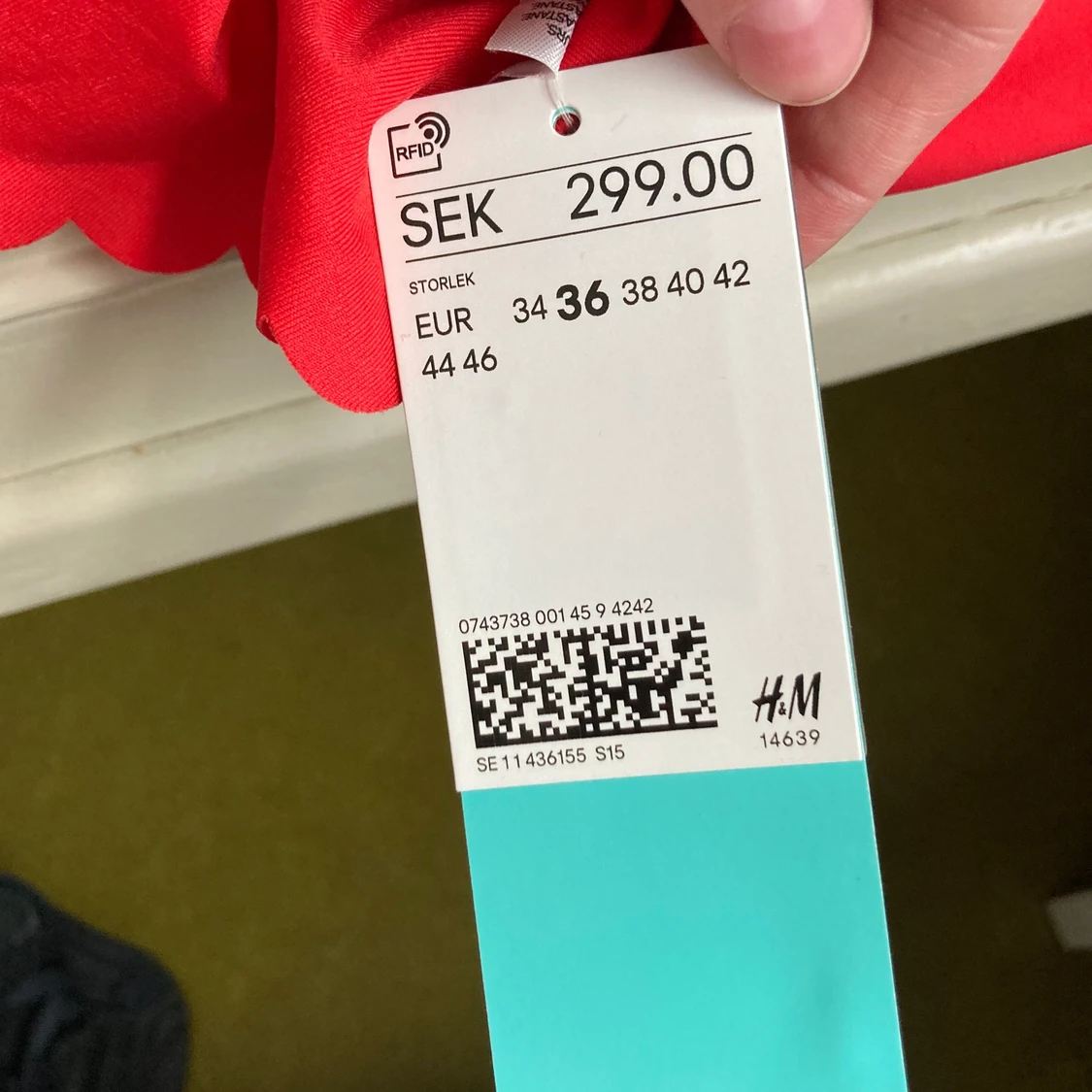 HM baddräkt 36 ny med lappar  - 91