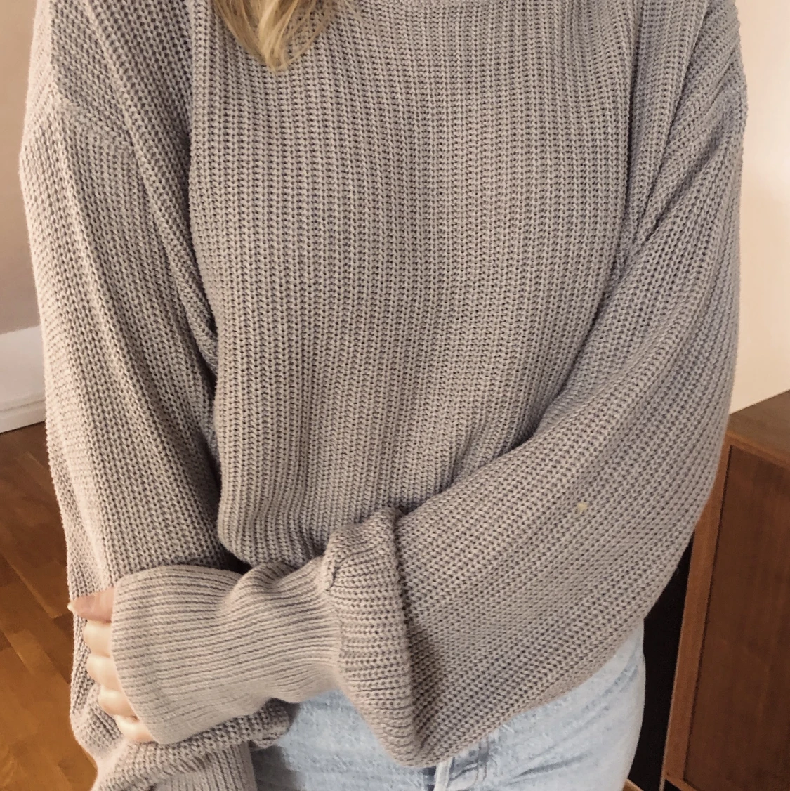 Stickad tröja i nyskick!