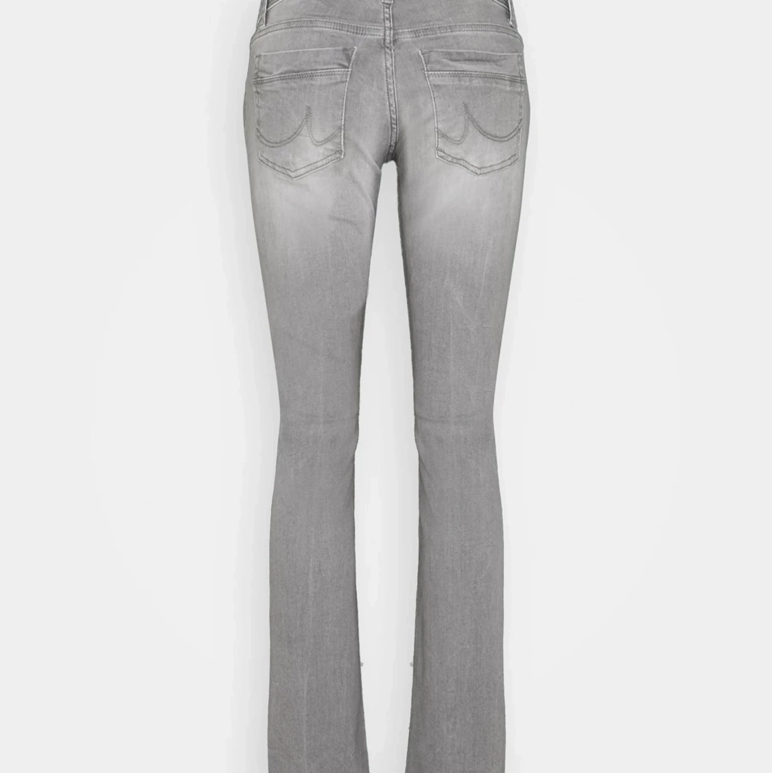 Gråa bottcut jeans - 91