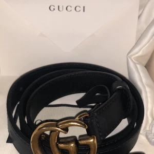 Gucci bälte  - Äkta Gucci bälte storlek 70 säljes. Använd 1 gång . Kvitto + dustbag medföljer.