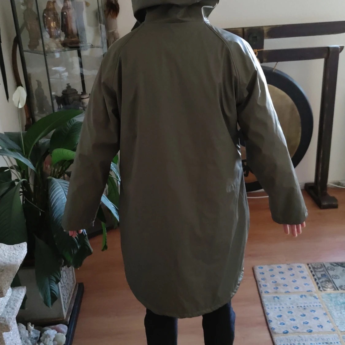 Regnkppa grön storlek L - 90