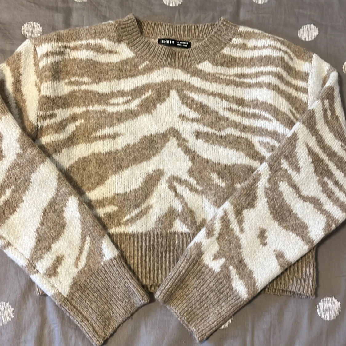 Zebra randig tröja  - 90