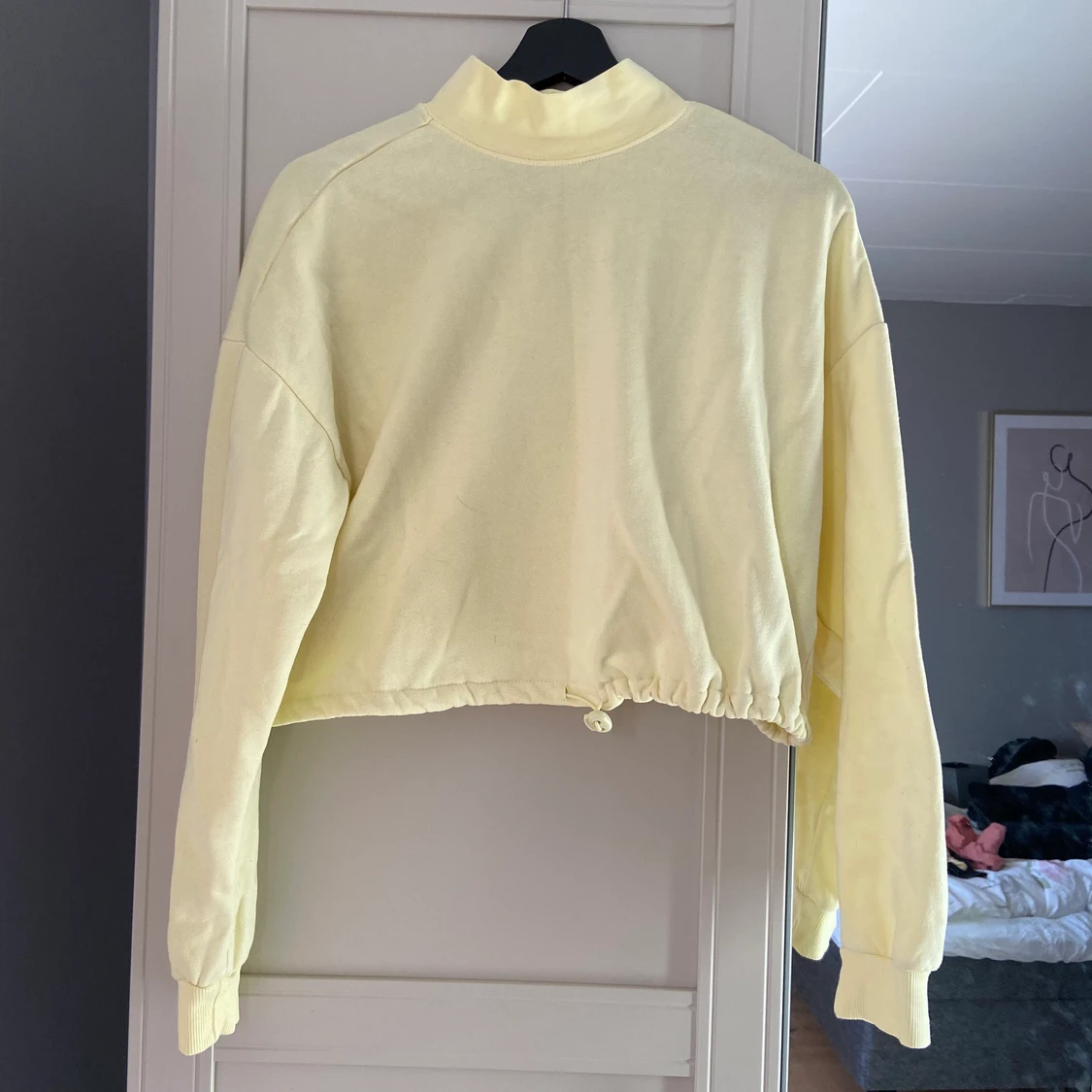 Tröja med halvpolo  - 90