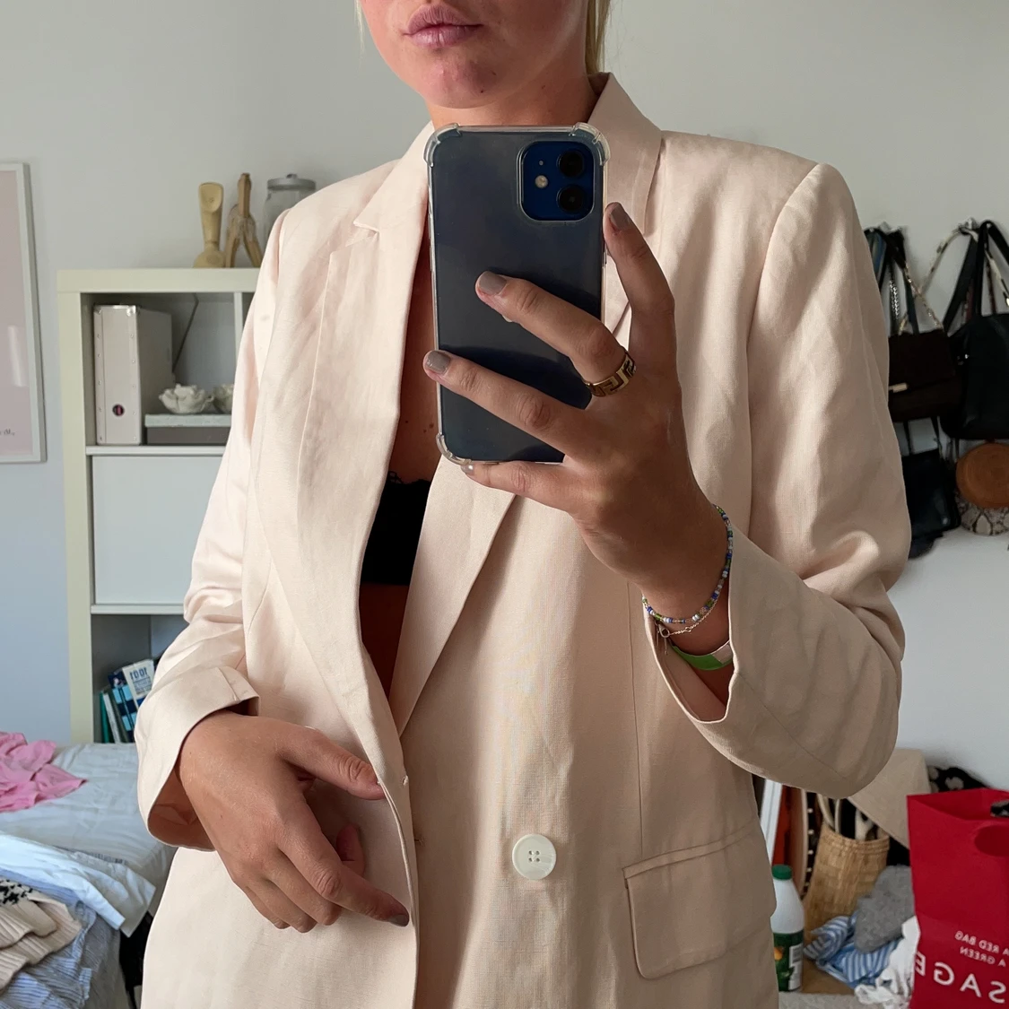 Oversized kavaj från hm i strl 40 - 90