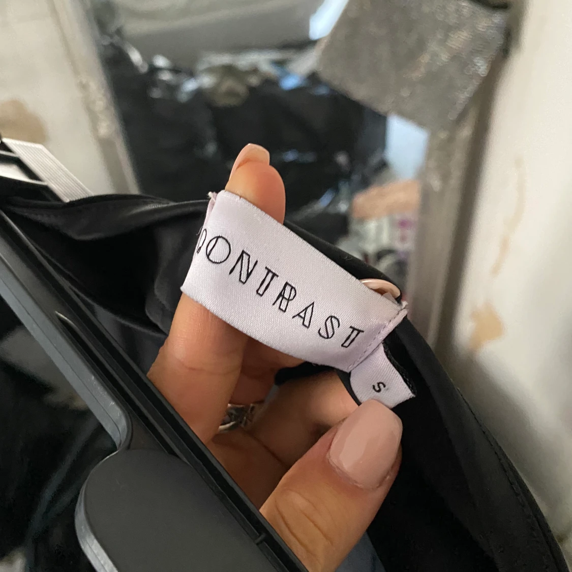 Svart lång kjol - 90