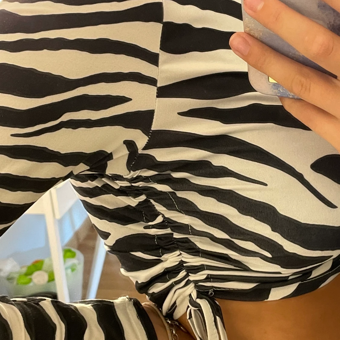 Topp med zebra mönster - 90